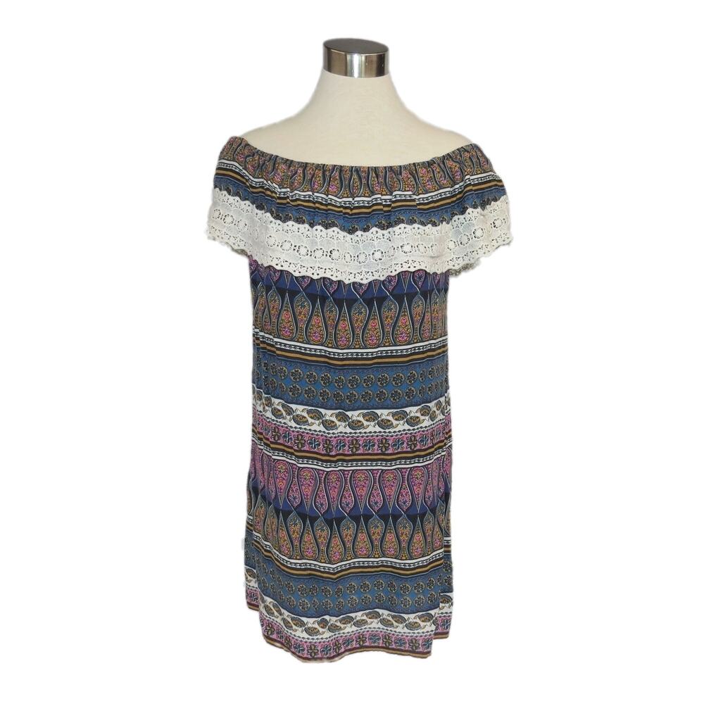 Hollister Large Juniors Peasant Ruffle Dress 3928